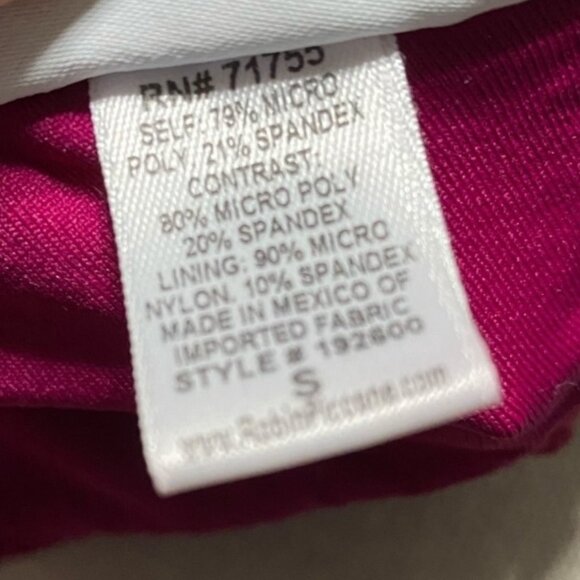 Robin Piccone Halter S Swimwear Top Cross-Back Orchid - Picture 6 of 9